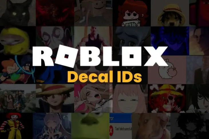 Roblox Decal IDs List: Image IDs For Roblox - Gaming - MOW