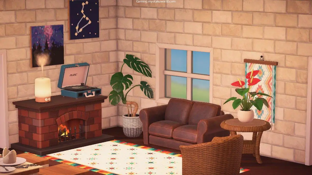 acnh cute living room ideas