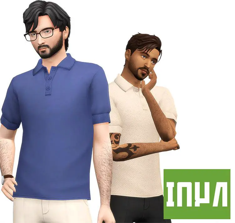 21 Best Sims 4 Polo Shirts CC (Guys + Girls) - Gaming - MOW