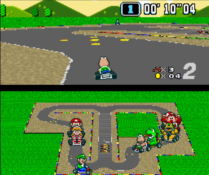 This new Super Mario Kart romhack looks freaking amazing! : r/snes